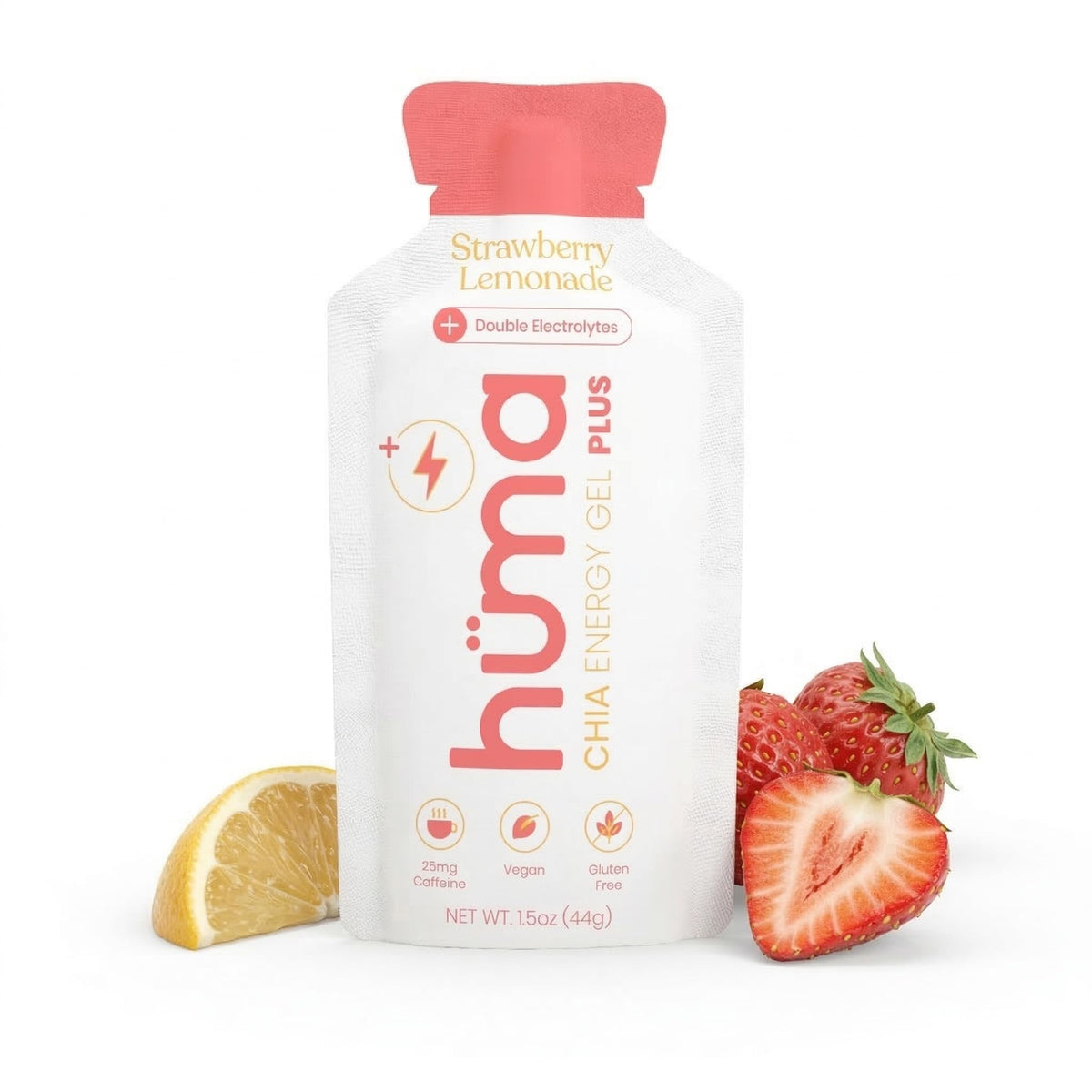 Huma Plus - Chia Energy Gel, Variety, 12 Gels