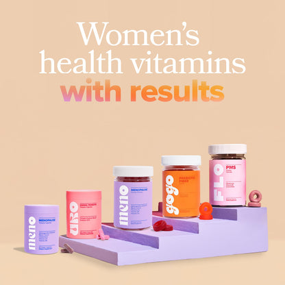 MENO Gummies for Menopause, 30 Servings (Pack of 2) - Hormone-Free Menopause