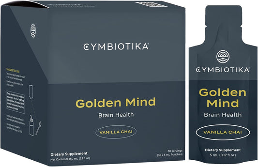 CYMBIOTIKA Golden Mind Nootropic for Focus, Memory & Clarity