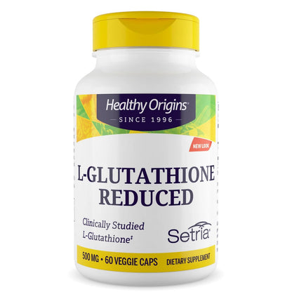 Healthy Origins Setria L-Glutathione 500 mg, 150 Veggie Caps