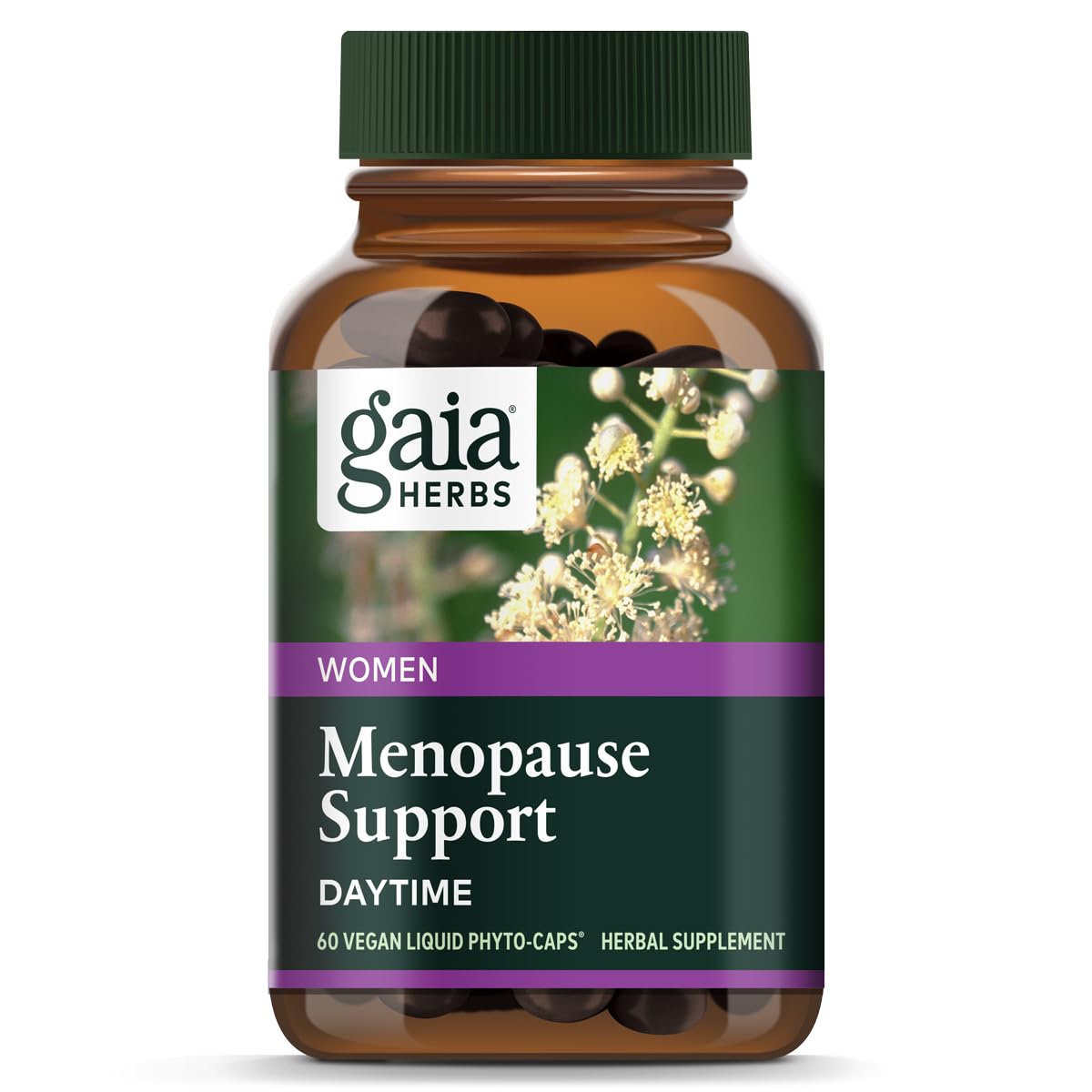 Gaia Herbs Menopause Support Daytime - Helps Maintain Hormone Balance and Well