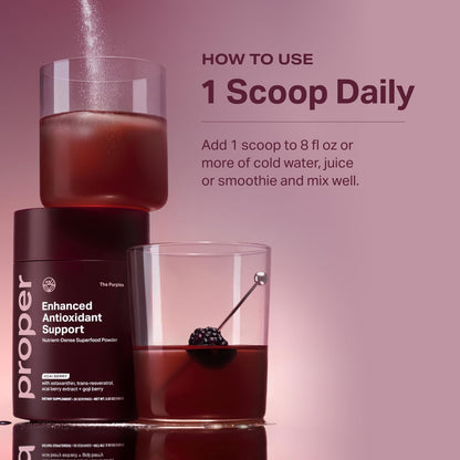 Proper The Purples Antioxidant Superfood Powder with Acai and Blueberry