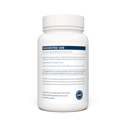 RENUE Liposomal Nicotinamide Riboside (NR) Supplement 300 mg - Bioavailable Formula