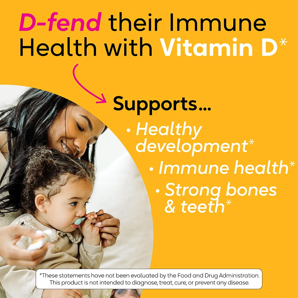 BioGaia Immune Active Baby Probiotic Drops + Vitamin D | Immune & Digestive | Pediatrician-Recommended | Supports Immune Health | Promotes Digestive Health & Regularity | Baby & Toddlers | 50 Day Supply