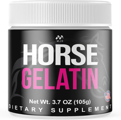 Horse Gelatin for Men Powder, Horse Gelatin Men's Supplement, 30 Servings