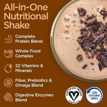 Vegansmart Naturade Plant Based Vegan Protein Powder - All-in-One Nutritional Shake