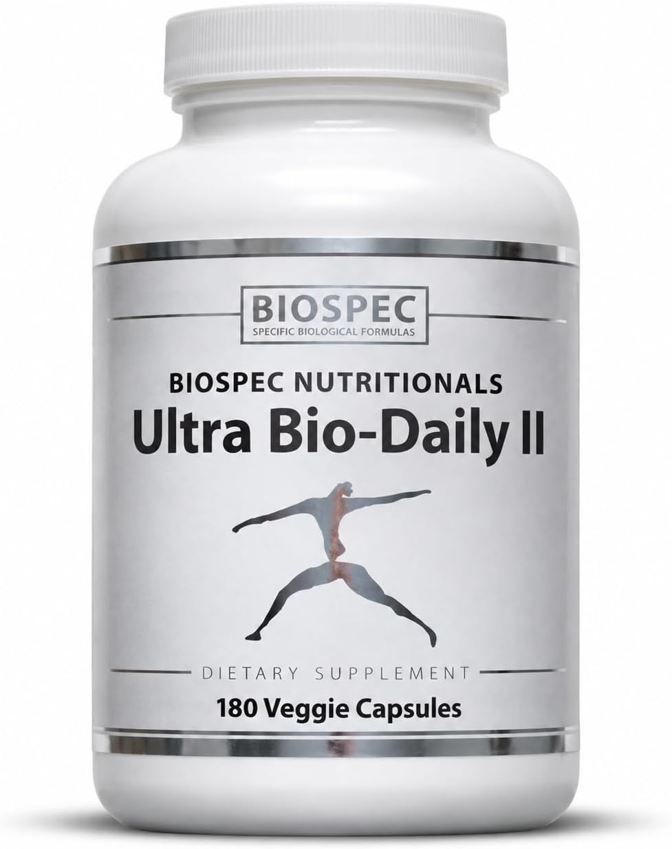 BioSpec Nutritionals Ultra Bio-Daily II – Daily Multivitamin & Mineral Supplement, Magnesium Malate, Methylated B Vitamins, Vitamin K2 MK-7, 180 Capsules