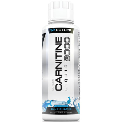 Cutler Nutrition Liquid L-Carnitine Fat Burner with Acetyl L-Carnitine | Sour Gummy Worm, 16 fl oz | Triple-Form Liquid with L-Carnitine Tartrate for Energy, Metabolism, Recovery and Workout Support