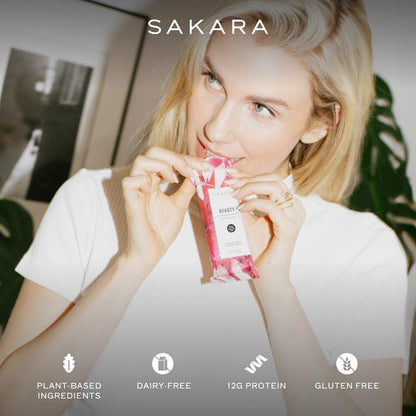Sakara Metabolism Protein Super Bar - Sea-Salt Chocolate Protein Bar, Clean Protein Bars