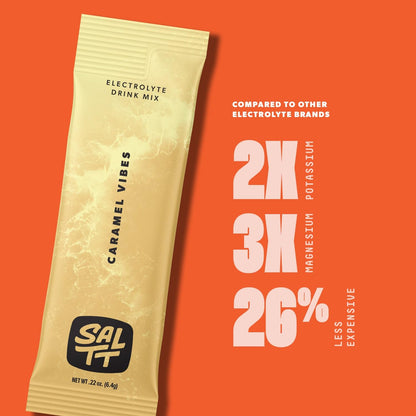 SALTT Electrolyte Packets - Clean Slate (30 Sticks) - Zero Sugar