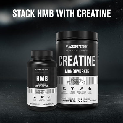 Jacked Factory Creatine Monohydrate Powder 150g - Creatine Supplement for Muscle
