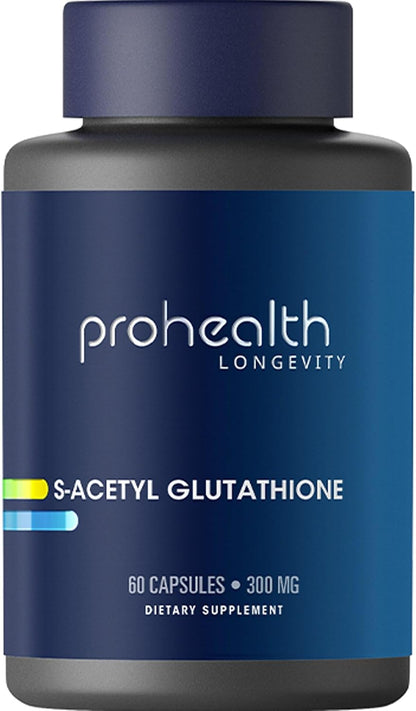ProHealth S-Acetyl Glutathione (Emothion™) (300 mg - 60 Capsules)