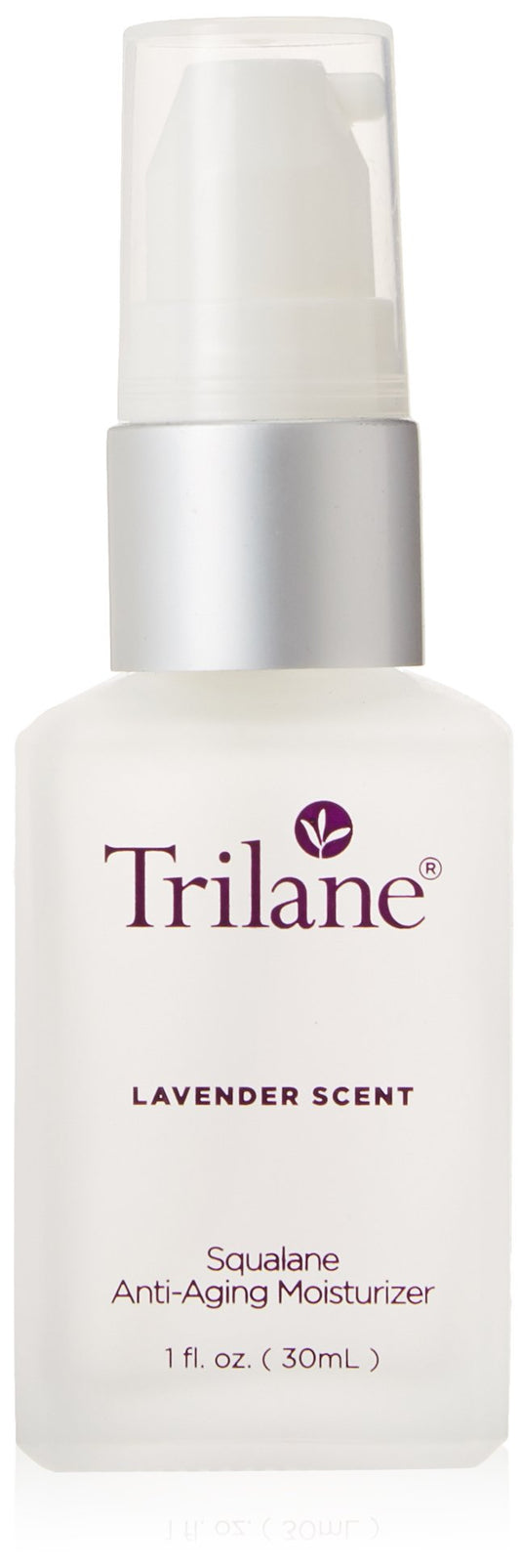 Trilane Squalane Anti-Aging Moisturizer and Beauty Oil Nourishes and Reduces Dry, Rough, Flaky Skin (Lavender Scented)