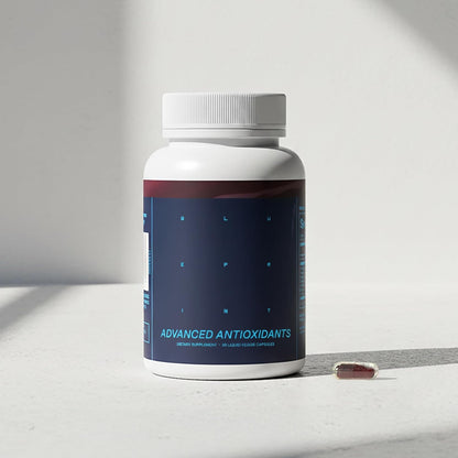 Blueprint Bryan Johnson Advanced Antioxidant Supplement – Lutein, Zeaxanthin, Lycopene, Vitamin K1, K2 – Vegan Capsules for Vision, Bone & Heart Support – Updated Formula of Essential Softgels