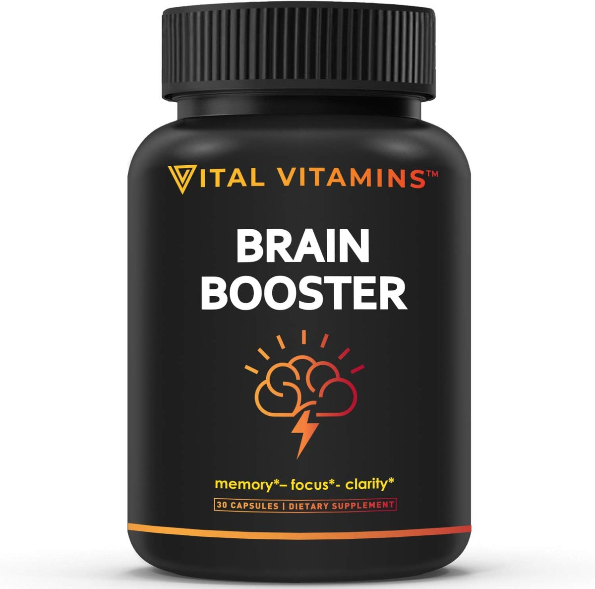Vital Vitamins Brain Supplements for Memory and Focus - Nootropic Brain Support 