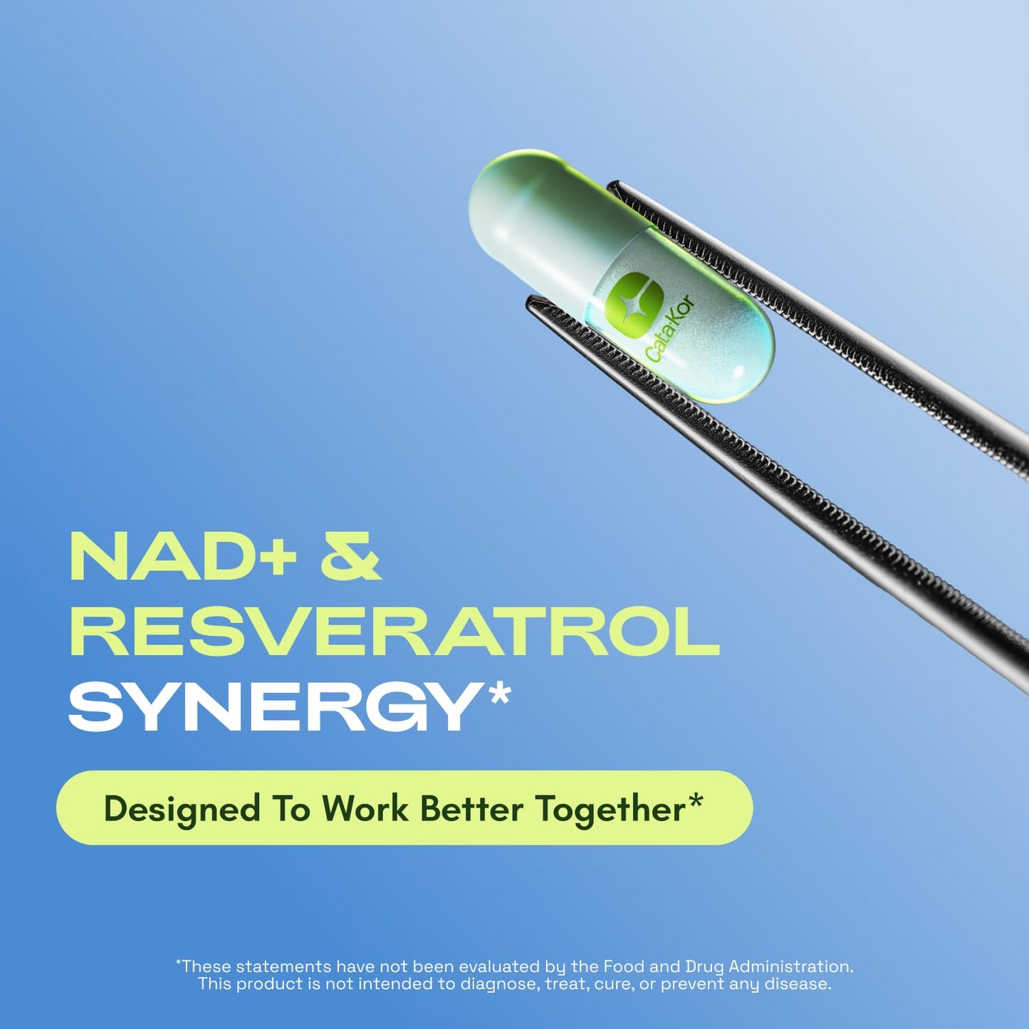 Cata-Kor Liposomal NAD+ Supplement with Resveratrol – Advanced NAD Resveratrol