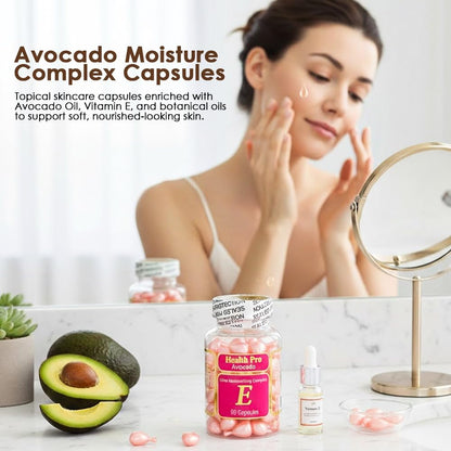 Vitamin E Aloe Vera Topical Skin Oil Capsules, 90 Soft Caps