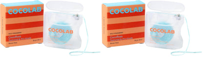 Cocofloss Expanding Woven Dental Floss by COCOLAB, Mint Scent, 1-Pack