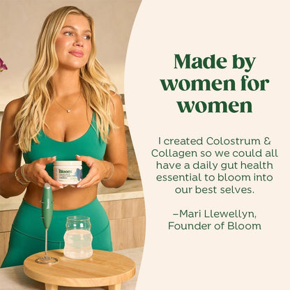 Bloom Nutrition Bovine Colostrum Powder, Orange Cream, 25 Servings | Gut Health, Immune Support, Hair Growth & Beauty Supplement, Gluten Free, Sugar Free