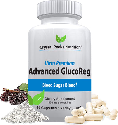 Blood Support Supplement - Supports Normal Glucose Metabolism - Blood Formula - 60 Capsules, 1 Month Supply