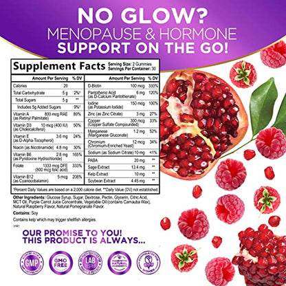 Menopause Supplements for Women, Multi Benefit Menopause Relief for Night Sweats