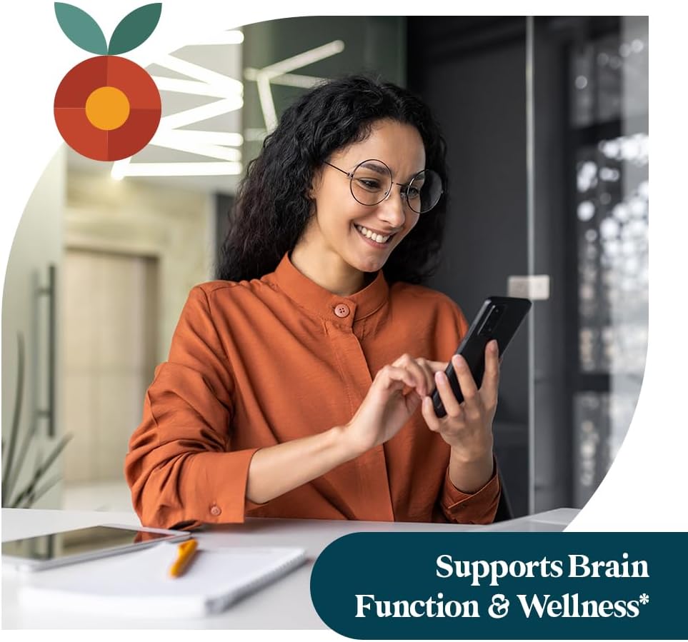 Pattern Wellness Cognitive Complex Supplement – Supports Brain Health & Mental Clarity – with Lion’s Mane, Bacopa & B Vitamins – 60 Vegetarian Capsules