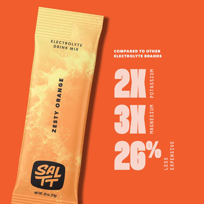 SALTT Electrolyte Packets - Clean Slate (30 Sticks) - Zero Sugar