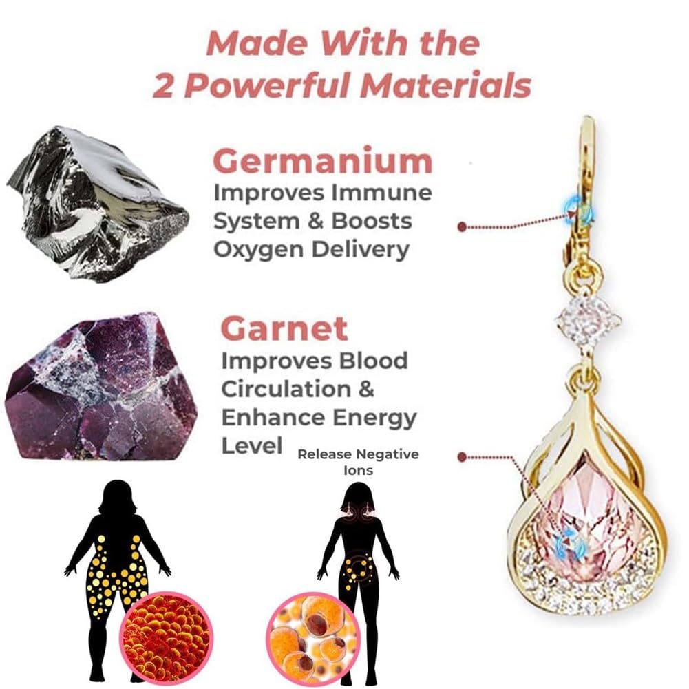 Lymphflow Magnetogen Earrings,Lymphatic Magnetotherapy Earrings,Lymphatic Earrings
