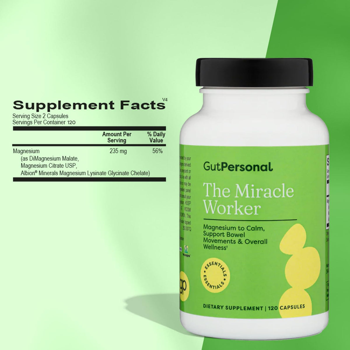 The Miracle Worker Magnesium Glycinate Powder for Sleep - Chelated Magnesium Drink Powder Supplement Helps Reduce Stress & Regularity While Easing Muscle Cramps with Strawberry Flavor - 30 Servings