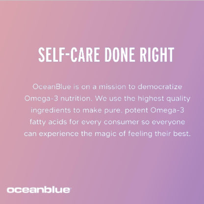 Oceanblue Prenatal Multivitamin with Omega-3 DHA Fish Oil for Pregnant Women