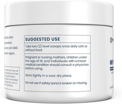 Renue By Science Nicotinamide Riboside | 1000mg Nicotinamide Powder - High Strength NR NAD Powder Sublingual Citrus Burst Flavor | Manufactured in the USA & Third-Party Tested | 60 Servings