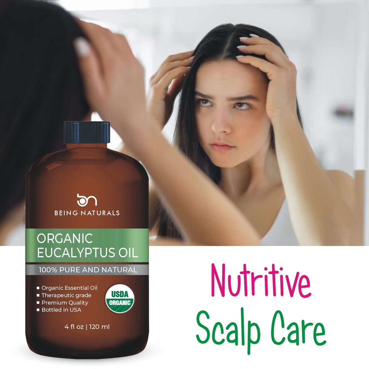 Organic Eucalyptus Essential Oil - Huge 4 FL OZ - 100% Pure & Natural – Premium Natural Oil