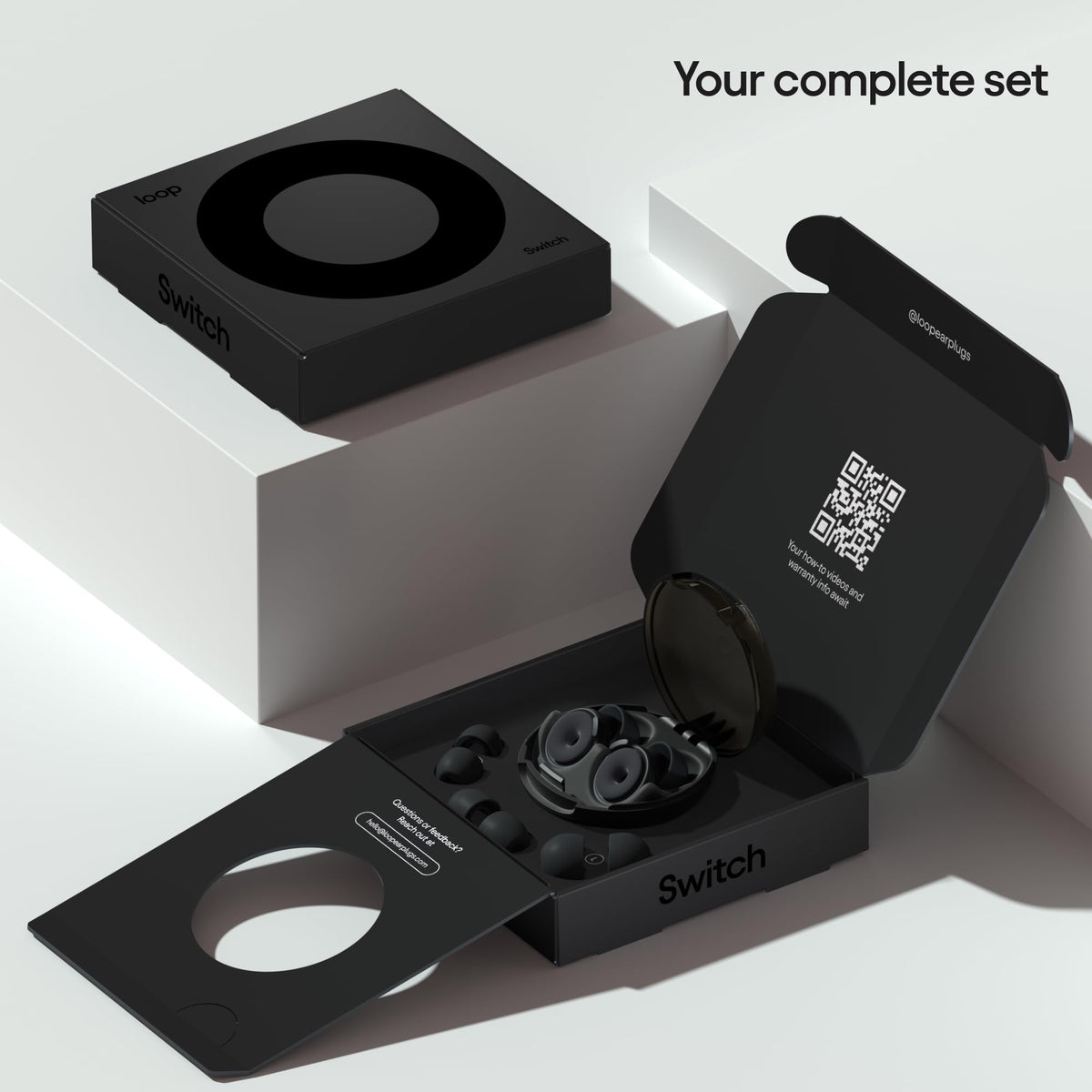 Loop Switch Earplugs – Multi-Mode Noise-Reducing Earplugs | Adjustable Passive Hearing