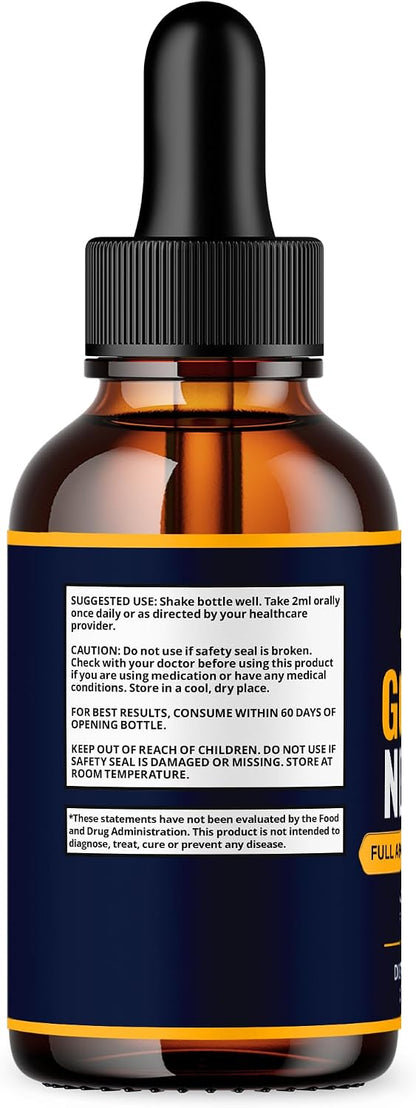 Golden Nerves Drops, Golden Nerves Elixir Nerve Support 2-Pack, 60 Servings