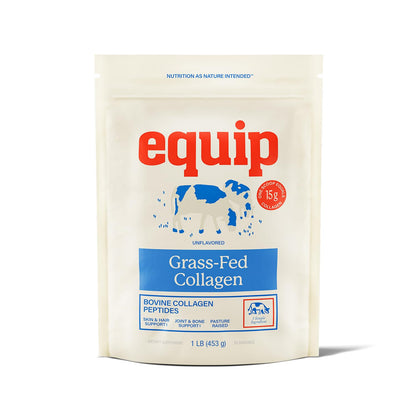 Equip Foods Clean Coffee & Grass Fed Collagen Powder Unflavored