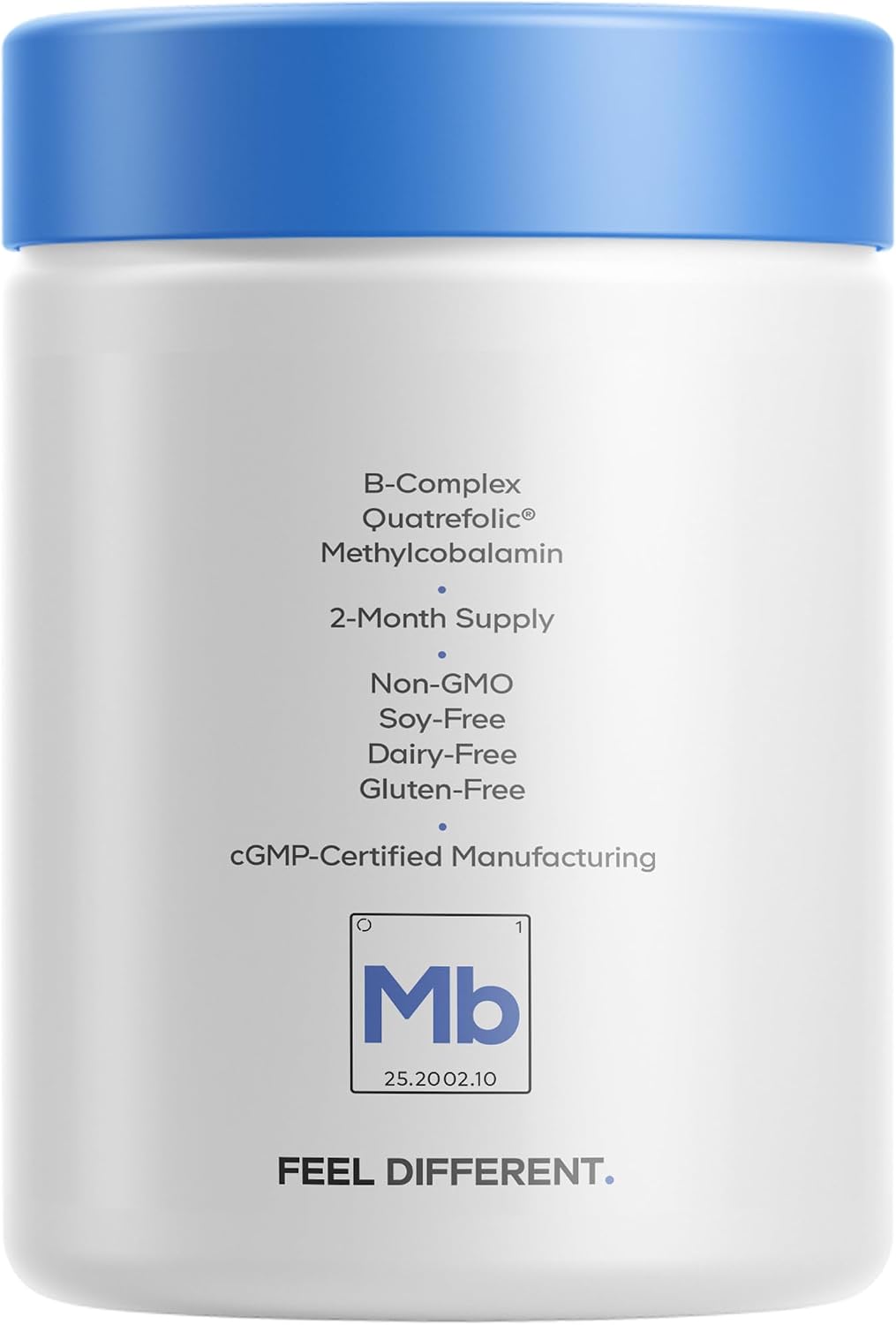 Codeage Methylfolate B Complex Supplements - 5 MTHF, Methylcobalamin 1000mcg Methylated Vitamin B12, Riboflavin, Betaine, Vitamins B6, Methylation Cycle MTHFR - 2 Months - 120 Capsules