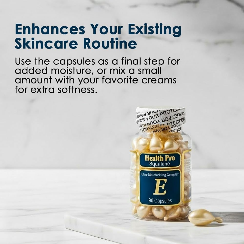 Vitamin E Topical Skin Oil Capsules, Royal Jelly, 2-Pack