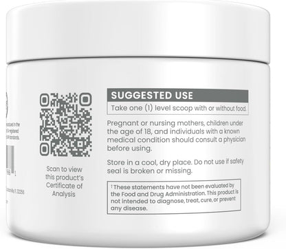 Renue By Science Resveratrol | High Strength Resveratrol Supplement | 100g Resveratrol Powder | Resveratrol 200 Day Supply | Non-GMO & Allergen Free | Manufactured in the USA Third-Party Tested