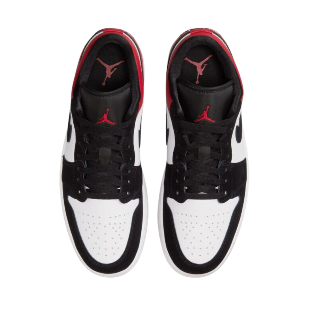 Air Jordan 1 Low SE Men's Shoes (White/Varsity Red/Black) Size 11