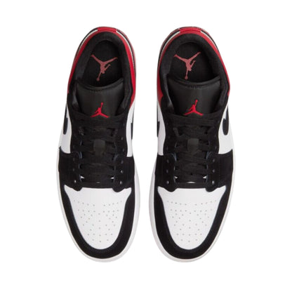 Air Jordan 1 Low SE Men's Shoes (White/Varsity Red/Black) Size 11