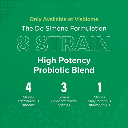 Visbiome® GI Care High Potency Probiotic, 112.5B CFU, 60 Capsules | Original De Simone Formulation®, Multi-Strain, Refrigerated Probiotics, Low FODMAP Certified, Gluten-Free, Made in USA