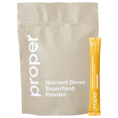 Proper The Yellows Energy Drink Powder - Sugar Free Caffeine Drink Mix 30