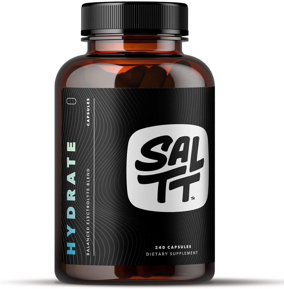 SALTT Hydrate Capsules, Electrolyte Supplement, Sugar Free, 240 Count