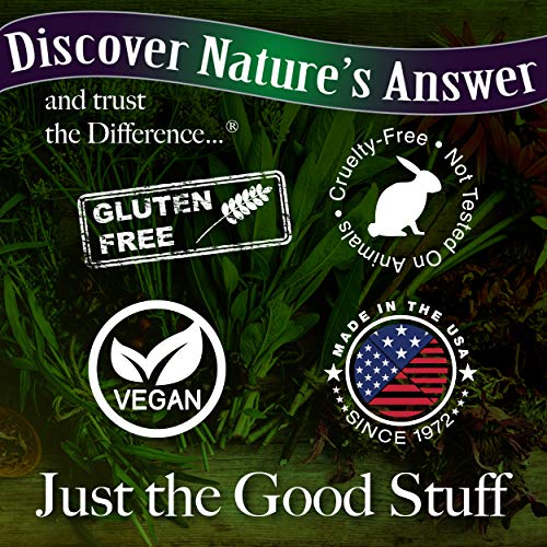Nature's Answer Kava Root Powder Supplement Vegetarian Capsules, 90-Count | Natural