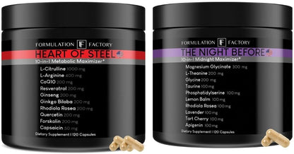 Formulation Factory Heart of Steel x The Night Before (Bundle)