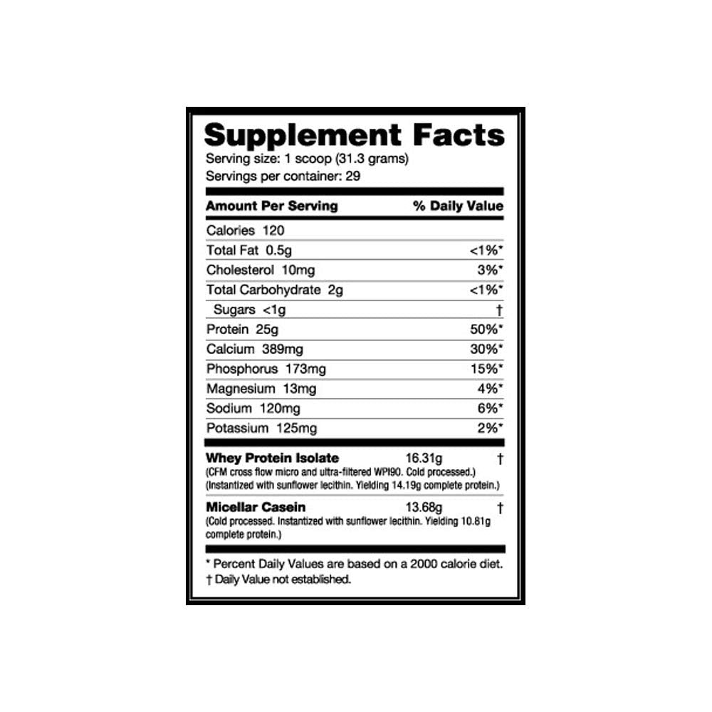NutraBio Muscle Matrix Protein Powder - 25g of Protein Per Scoop - Whey Isolate