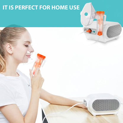 MAYLUCK Portable Compressor Nebulizer, Nebulizer Machine with 1 Set