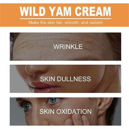 ELDEMA Wild Yam Cream - Annas Wild Yam Cream Organic for Hormone Balance, Women's Organic