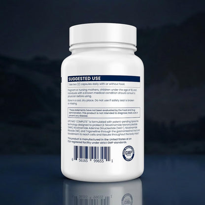 Renue By Science NAD+ Complete | 120 Liposomal NAD Supplement Capsules with NMN, NR & Trigonelline - 310mg NMN & 160mg NAD per Serving | Bioavailable Formula for Increased Absorption | Made in the USA