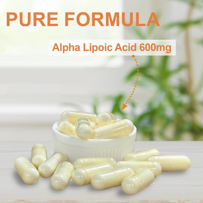 ALA & CoQ10 Capsules 2-Pack Bundle – Supports Advanced Antioxidant Action & Cellular Energy for Adults